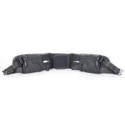 Shimoda HD Waist Belt Black - pas biodrowy redukujący ciężar, z kieszeniami, czarny (520-249)